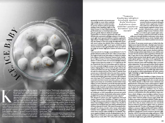 Harper's Bazaar – Yumurta Dondurma