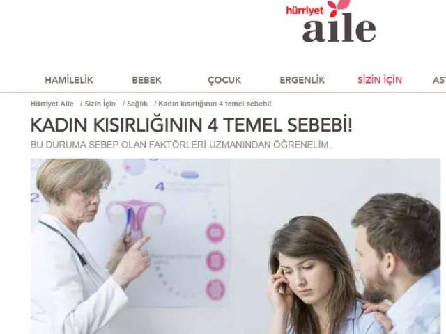 Hürriyet Aile – Kadın Kısırlığının 4 Temel Sebebi